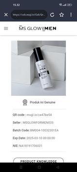 Product Review of M5 GLOW SUNSCREEN SPRAY FOR MEN from M**s 0