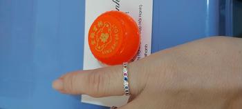 Product Review of Nhẫn đá màu ngón út bạc ta ( ĐK nhẫn 1.4cm) 1sz nha khách cá tính HHj bạc đẹp hải hạnh from 《**》 1