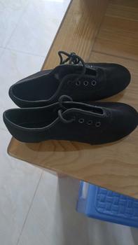 Product Review of Giày khiêu vũ nữ 3cm vải Oxford êm ái đế cao su chống trơn trượt KV30 from l** â** 0