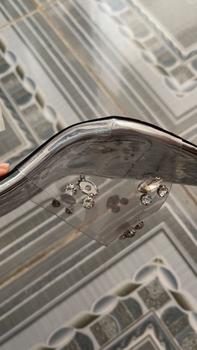Product Review of Chị Đẹp Store - Guốc cao gót mũi nhọn quai trong Mika Đính Đá gót ly Pha lê 7-9 phân - U93 Shoes Nữ from C** L**8 2