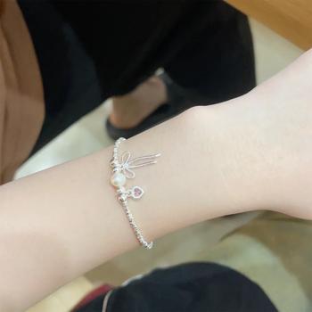Product Review of Lắc tay đá vỡ charm nơ tim cực xing vòng  tay nữ vòng  tay from v**w 2