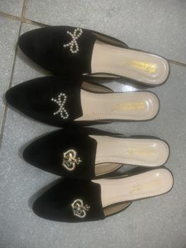 Product Review of Sục mũi nhọn nơ khóa xinh xắn, đế 2-3p ( NÊN TĂNG SIze ) DéP Shoes DéP Cao Su GiàY Nữ Jean from m**p 0