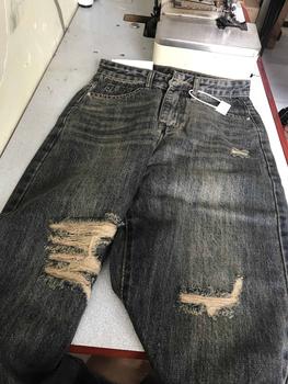 Product Review of YURI JEANS - (Vải QCCao Cấp) Quần Jeans Baggy Màu Dơ Bụi Rách Gối Chất Mền Mịn Dài94cm Nữ Pants from J**a 0