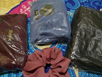 Product Review of XAVIEER -Yasmin Khimar Cadar Tali 2 Layer Khimar 2 Layer Pad Instant Khimar Panjang Muslim Syari Instan Kerudung from K**N A**T 0