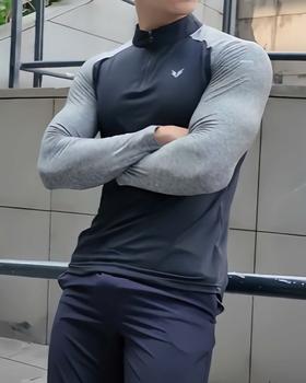 Product Review of Áo Thun Dài Tay Cổ Trụ Bazik Wings W01 Quarter Zip Co Giãn, Giữ Nhiệt Tốt, Thể Thao, Chạy Bộ, Bơi Lội, Sport from B** c** b** 1