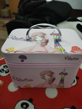 Product Review of BEU051 กระเป๋าเครื่องสำอาง มี 3 sizeให้เลือก วัสดุผ้า PUกันน้ำ มีหูหิ้วซิปอย่างดีกล่องเก็บเครื่องสำอางกันน้ำ กระเป๋าเดินทาง from 🍒**💞 1
