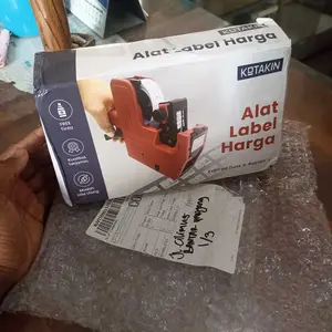 PIFACIA Alat Label Harga Expired Date Label Rol Snack Kerupuk Price Label 8 digit MX 5500