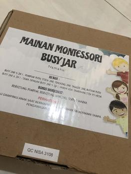 Product Review of Busy Jar 5 in 1 & 6 in 1 Mainan Edukasi Anak Montessori Montesori Motorik Sensori Sensorik Play Sensory Toys Toy 5in1 6in1 Edukatif Motoric Bayi Balita Pompom Push Stick Stacking Taggie Ribbon Jar Button Post Untuk 1 2 3 4 5 Tahun Murah Toples Permainan from ￶** 0