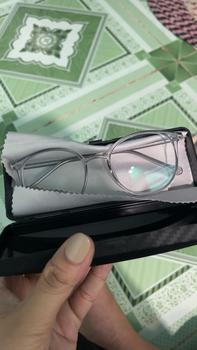 Product Review of [ Mã N021 ] TKN Eyewear : Kính Tròn Nhựa Cốt Kim Loại Chắc Chắn - Unisex Nam Nữ đeo được ( Kèm hộp - khăn lau ) from L** 0