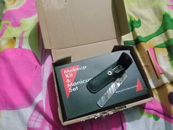 Product Review of Manicure Set 32 in 1 Alat perawatan kuku 1 Set isi 32pcs Set Manikur Perawatan Kuku gunting nail tangan Kotoran Mempercantik from D**🦋 1