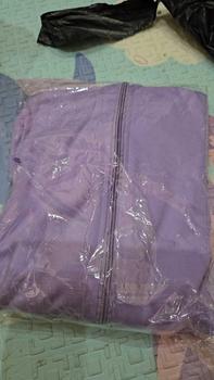 Product Review of jaket mesh ( dry fit) anti sinar UV pria & wanita Nyaman Abu Sport Sports Outerwear & Hoodies Peter Pan Collar Pink jogging outfit Pakaian from L**H 1