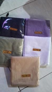 Product Review of PAKET (5+3pcs RANDOM) VOAL MIRACLE ALAINA SCARF POLOS hijab persegi Kerudung from D**r 2
