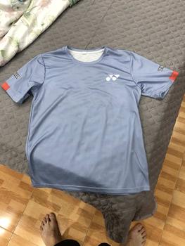 Product Review of Đồng Phục Thi Đấu Cầu Lông, Yonex, Dành Cho Nam Và Nữ, Có Thể Tùy Chỉnh, Mua Theo Nhóm, Nhanh Khô, Thoáng Khí, Áo Ngắn Tay Thể Thao Thường Ngày from K**t H**i N** 3