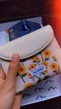 Product Review of Wallts Allegrata - Dompet Lipat kanvas uang Dan kartu Wanita Cewek Cewek from a**n 0