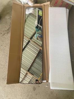 Product Review of WOODPANDA กระจกเต็มตัว 150cm กระจกเต็มตัวใหญ่ มี 3 สี กระจกส่อง กระจกห้องนอน กระจกเต็มตัวมีขาตั้ง กระจกเต็มตัวติดผนัง from B**e S**. 0