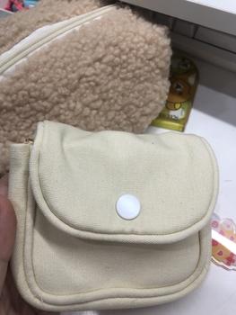 Product Review of กระเป๋าใส่เหรียญมินิ มาใหม่ แบบพกพา สีพื้น กระเป๋าสตางค์เงินสด น้ำหนักเบา ทำจากผ้าฝ้าย เหมาะสำหรับผู้หญิง กระเป๋าแต่งหน้า from p**s 0