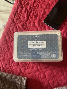 Product Review of Combo Bông Tẩy Trang Ép Định Hình Q.P Cosmétique Không Xơ Rách, Hạt Massage Sạch Sâu from T**g s**e 1