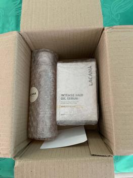 Product Review of LACANA SET !! แชมพู 1 ขวด + ออยล์ 1 ขวด บํารุงผม from u**8 0