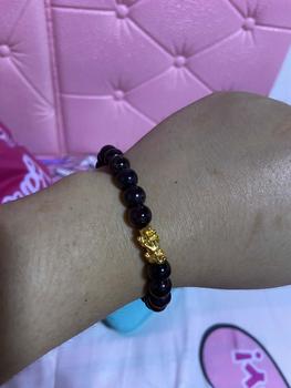 Product Review of Piyao Lucky Charm Birthstone Bracelet (Small) 18K Hongkong Gold from M**a 2