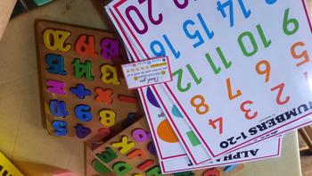 Product Review of Laminated MINIMALIST Charts for Kids Learning Early Educational from r** 1