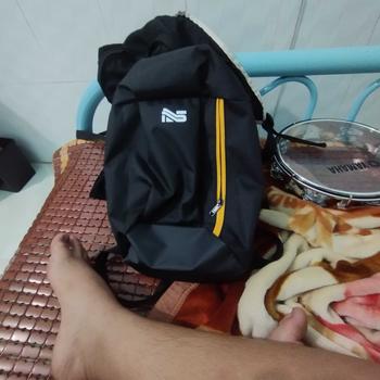 Product Review of Balo thể thao Nam Sport mini Đen, thiết kế nhỏ gọn, in ấn theo yêu cầu Bag from H**. 0