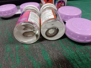 Product Review of MIDROO เลนส์แฟชั่น Black/Grey เลนส์น่ารักๆ เลนส์แฟชั่นเรนเดอร์สีมาก 14.0-14.5mm Monthly Replace from F**🐞 1