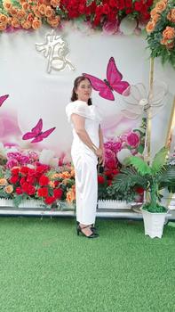 Product Review of Váy Thiết Kế VQLADY D3 dành cho Nữ Đầm thiết kế nhún ôm đính ngọc  chất Thun ( Có Màu Đỏ , Trắng , Đen , Xanh , Hồng ) phù hợp đi chơi và đi dự tiệc Dress Nhung Voi Sen aline  dress váy  đỏ from n**4 1