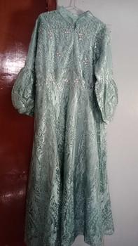 Product Review of gown Amara Kerah Wanita Dress Baju Pesta gamis burkat from y**4 1