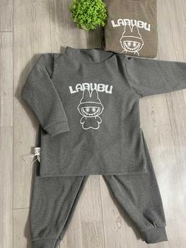 Product Review of [ Loại Đẹp ]  Bộ Zip Lông QC Giữ Nhiệt Cho Bé In Hình LaBuBu , An Toàn , Phù Hợp Với Thời Tiết Mùa Đông ,Size Từ 3 - 15 Kg  ( BÉ Dưới 3.5 Tuổi) from C**a C**s 🍭** 0