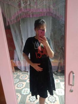 Product Review of Váy Ba Tầng, Đầm Babydoll Ba Tầng In Hình Cô Gái Chất Cotton From Rộng from C** C** 0