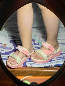 Product Review of Dép Sandal Nữ SYNDER SD2 - Dép đẹp  nhẹ,thoáng mát [Be Hồng, Size 36-39, Tặng chai vệ sinh] from ɴ**☆ 0
