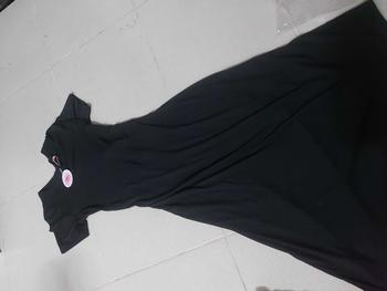 Product Review of Đầm tay ngắn xẻ tà 1 bên có rút dây phía sau thời trang cá tính sexy quyến rũ ( có size lớn dưới 75kg) Dress Nữ from L**💕 1