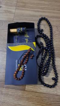 Product Review of Tasbih Kokka Kaukah Asli | Tasbih Kaukah 99 butir kualitas premium | Free gelang dan minyak wangi Muslim from u**7 2