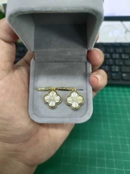 Product Review of ต่างหูโคลเวอร์สี่แฉก สำหรับผู้หญิง สไตล์แฟชั่น หรูหรา (JXH-242-EQ-JS)-shop1 from ฉ**ี 0