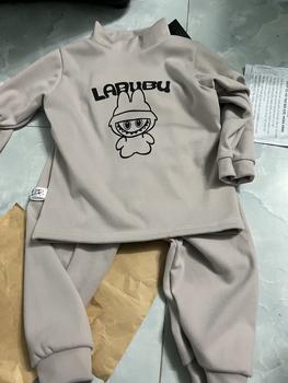 Product Review of [ Loại Đẹp ]  Bộ Zip Lông QC Giữ Nhiệt Cho Bé In Hình LaBuBu , An Toàn , Phù Hợp Với Thời Tiết Mùa Đông ,Size Từ 3 - 15 Kg  ( BÉ Dưới 3.5 Tuổi) from 🧚**️ 1
