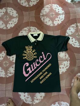 Product Review of ÁO POLO QUẢ DỨA CAO CẤP NAM QC HÌNH IN NỔI PL: 21 Menswear Cotton Menswear Cotton Ngắn Tay Có Cổ from T**n Đ** 0