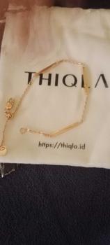 Product Review of THIQLA - Gelang Serut Wanita FASL - Gelang Kecil Tipis Mirip Gelang Emas Model 2025 - Gelang Aurel Mirip Gelang Titanium Wanita Anti Karat from N**i 1