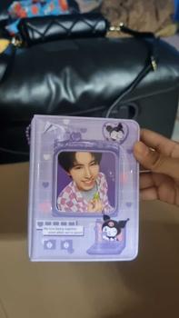 Product Review of SANRIO สมุดเก็บภาพ อัลบั้มเก็บการ์ด ขนาดเล็ก 3 นิ้ว แบบพกพา พร้อมรูแขวน ลายซานริโอ้น่ารัก สไตล์นักธุรกิจ สําหรับเก็บสะสม from U**s 0