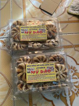Product Review of bánh khóm hoa mai-  # ít đường- hương vị dứa -  Hữu cơ # Đào bánh khóm vị chua ngọt không gmo banh bánh abc ăn cùng from M** K** 2