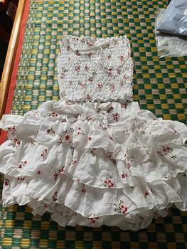 Product Review of Set đồ nữ đẹp áo cúp ngực mix chân váy tầng hoa nhí cup Women Top Voi Sen from M**i 1