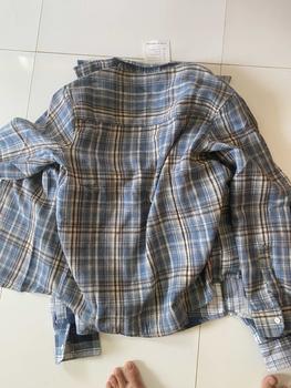 Product Review of Áo Sơ Mi Dài Tay nam Nữ Kẻ Caro Mix Túi Ngực Form Regular Menswear Phong Cách Thời Trang Trẻ Trung Năng Động Áo Có Cổ Shirt Áo Kẻ Cara sominam dep 01 from T**g H** 2