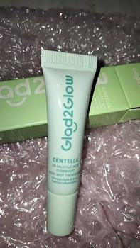 Product Review of Glad2Glow Centella Salicylic Acid Overnight Acne Spot Treatment 5g | Totol Jerawat Salep Jerawat Acne Gel Anti Acne Cream from b**i k**a 2
