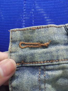 Product Review of Quần jeans nam xanh bụi 105 trơn basic co giãn form skinny from V** K**N 2