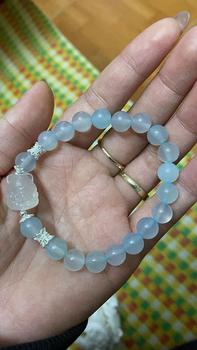 Product Review of [BẢN HỒ LY 9 ĐUÔI] Lắc tay đá pha lê tự nhiên phụ kiện xinh cho nữ from M**c 0