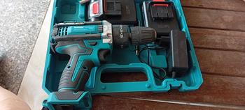 Product Review of Máy khoan pin Makita 72v tặng phụ kiện 24 chi tiết, máy khoan cầm tay 3 chức năng khoan tường, bắt vít, khoan sắt from L** D** 2