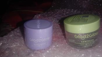 Product Review of Glad2Glow Gel Moisturizer Centella Allantoin Soothing  30g/55/100g Berjerawat Wajah Acne care Calming Cooling soothing Lactic Silver Pelembab Acid Hyaluronic Bruntusan Perawatan Hitam Berminyak Hydrating G2G Skincare beauty Mencerahkan Glycolic from D**a s**i 1