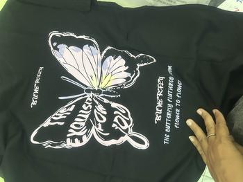 Product Review of 【ส่งจากไทย】เสื้อยืดแฟชั่นไซส์ใหญ่ oversize เสื้อผ้าแฟชั่นสไตล์เกาหลี ทรงหลวม สกรีนลายการ์ตูน ผู้หญิง Tshirt Clothing from เ**์ 1