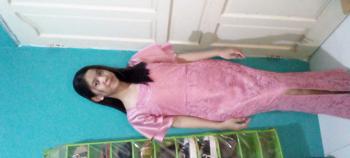 Product Review of Dress Brukat Amanda / Dress brukat / Dress wanita / Dress kondangan Cantik Casual Panjang Velvet Formal Sabrina Nyaman Pesta Mewah Gaun from B**♎ 1