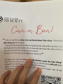 Product Review of SỔ LUYỆN VẼ SỢI HAIRSTROKES - BBBROWS Tổng hợp from B**y 1