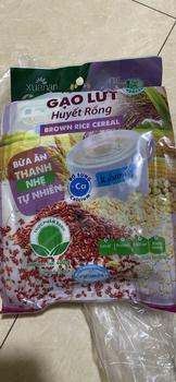 Product Review of [Tặng Hộp Nhựa] Combo 2 Túi Ngũ Cốc Gạo Lứt Huyết Rồng Xuân An 400gr Lượng đường thấp Ít chất béo Food ngucoc from T**n t**n n**️ 0